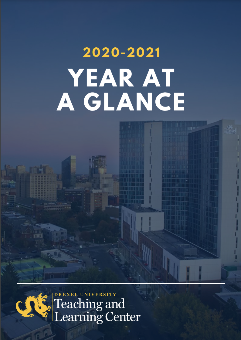 2020-2021 Year at a Glance Annual Report